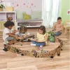 Conjunto de pista de corrida de brinquedo VTech Car-Board Racers Dino Adventure, pista