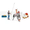 Conjunto de brinquedo Schleich HORSE CLUB Conjunto de volteio da Mia