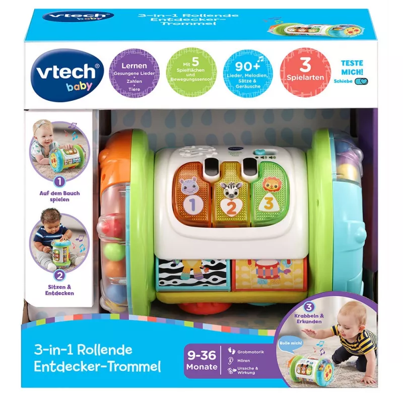 VTech Baby 562604, 0,75 anos, pilhas necessárias, AAA, multicolor
