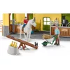 schleich FARM WORLD Estábulo de cavalos, quinta, animais da quinta / brinquedo de quinta, 3 anos, multicolor, plástico
