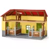 schleich FARM WORLD Estábulo de cavalos, quinta, animais da quinta / brinquedo de quinta, 3 anos, multicolor, plástico