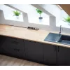 Régua de tomadas Brennenstuhl 1153590610 2 m 6 tomadas AC interior preto prateado