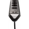 Régua de tomadas Brennenstuhl 1153590610 2 m 6 tomadas AC interior preto prateado