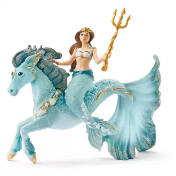 Schleich BAYALA Sereia Eyela em cavalo subaquático