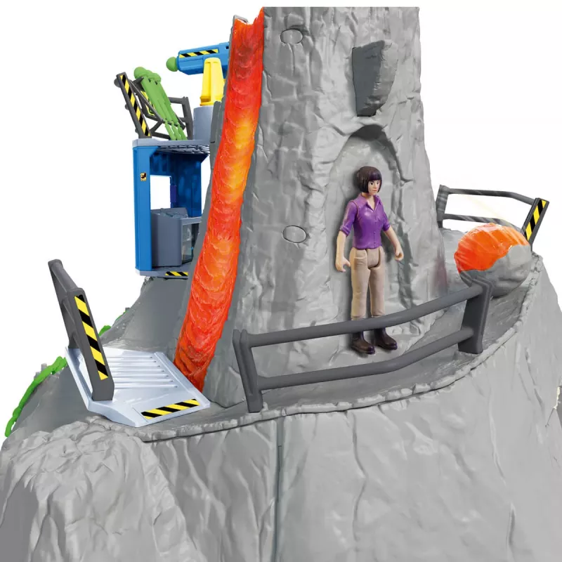Schleich Dinossauro Acampamento Base de Expedição ao Vulcão multicolor 42564