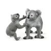 Schleich WILD LIFE Mãe Coala com Bebé 42566 Cinzento-esverdeado