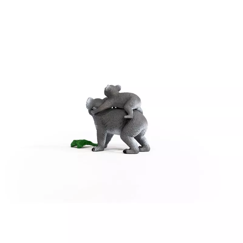 Schleich WILD LIFE Mãe Coala com Bebé 42566 Cinzento-esverdeado