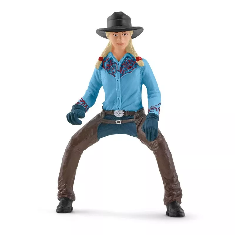 schleich Cowgirl Team Roping Fun, 3 ano(s), Multicolor