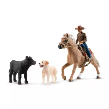 schleich Aventuras de Equitação Western, 3 ano(s), Multicolor