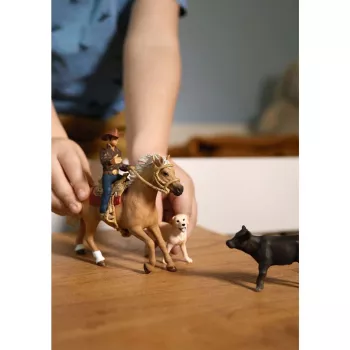 schleich Aventuras de Equitação Western, 3 ano(s), Multicolor