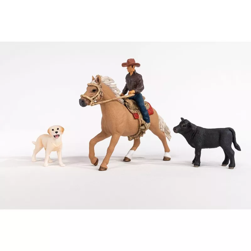 schleich Aventuras de Equitação Western, 3 ano(s), Multicolor