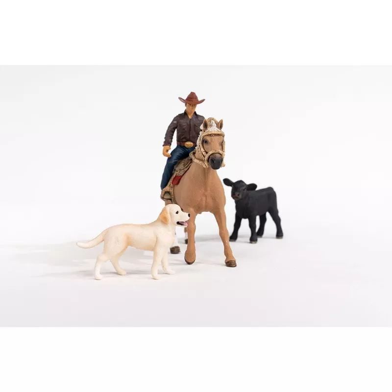 schleich Aventuras de Equitação Western, 3 ano(s), Multicolor