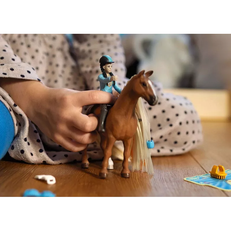 schleich HORSE CLUB Conjunto Inicial Sofia’s Beauties Kim & Caramelo
