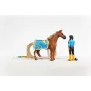 schleich HORSE CLUB Conjunto Inicial Sofia’s Beauties Kim & Caramelo