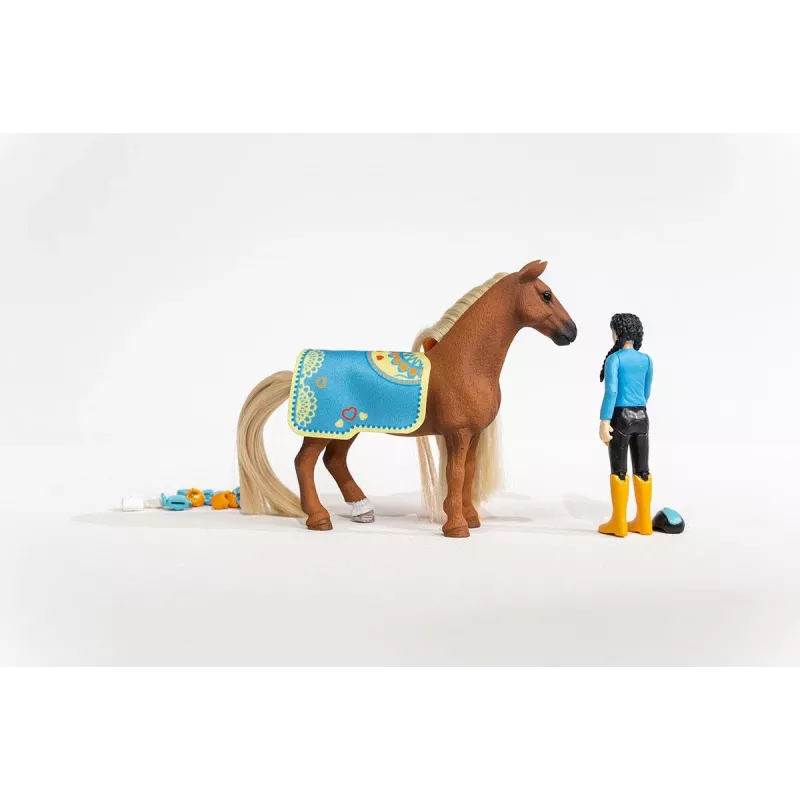 schleich HORSE CLUB Conjunto Inicial Sofia’s Beauties Kim & Caramelo