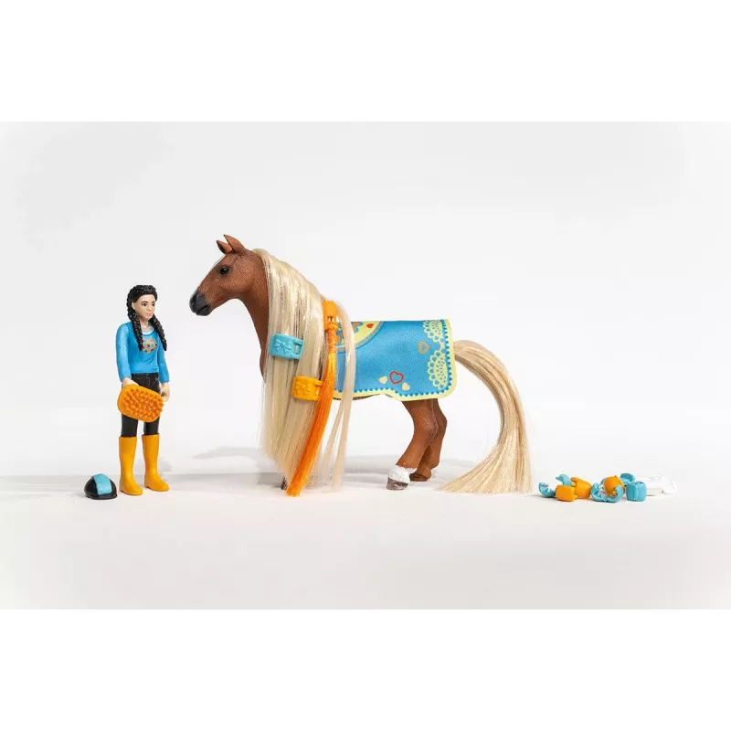 schleich HORSE CLUB Conjunto Inicial Sofia’s Beauties Kim & Caramelo