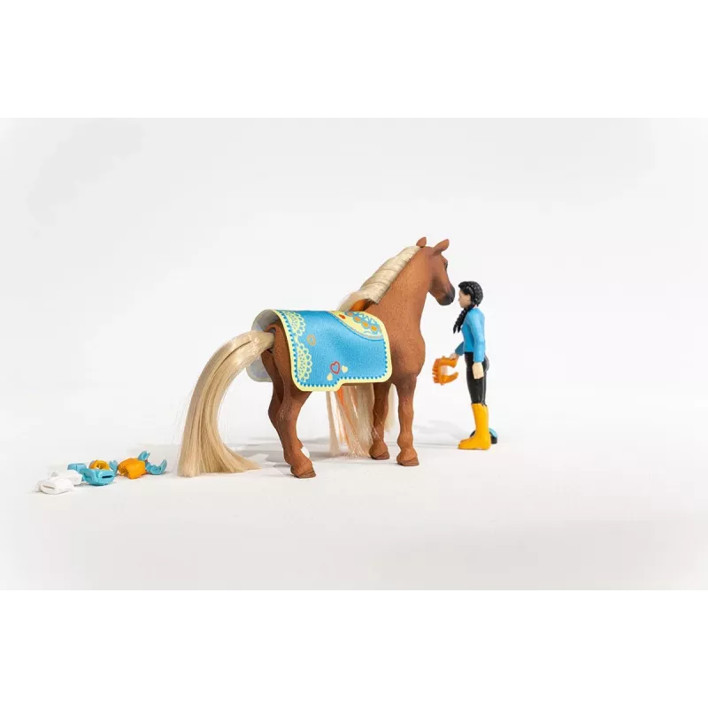 schleich HORSE CLUB Conjunto Inicial Sofia’s Beauties Kim & Caramelo