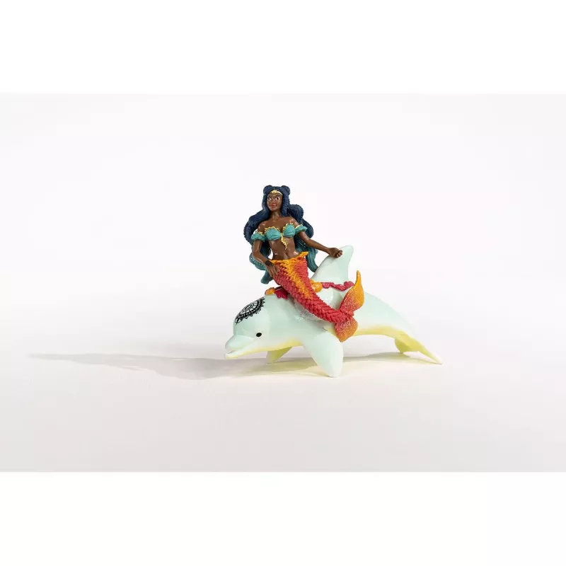 schleich Isabelle sobre o Golfinho, 5 ano(s), Multicolor