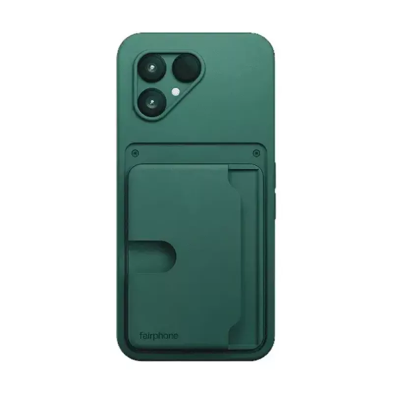 Fairphone 6 porta-cartões F6CRDH-1GR-WW1, plástico reciclado, Forest Green