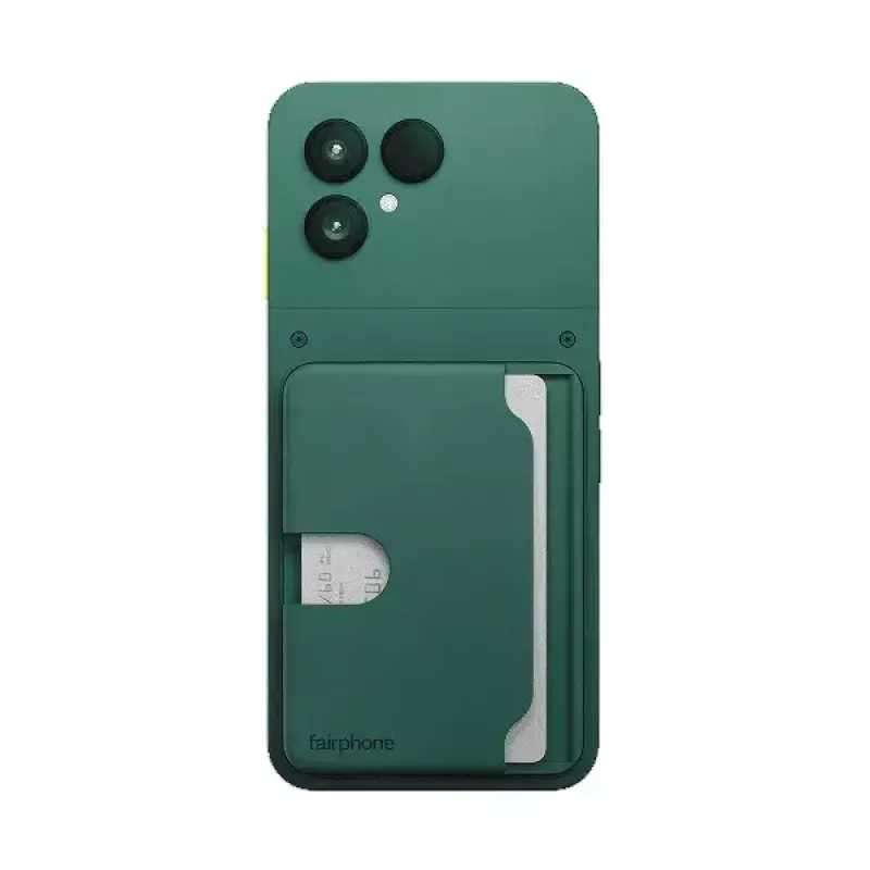 Fairphone 6 porta-cartões F6CRDH-1GR-WW1, plástico reciclado, Forest Green