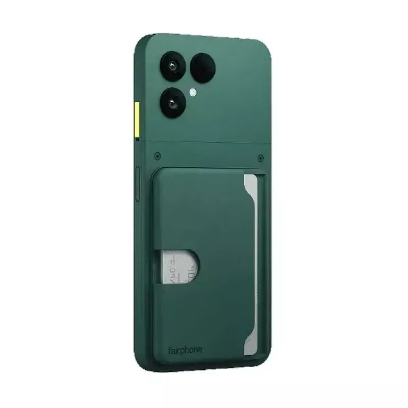 Fairphone 6 porta-cartões F6CRDH-1GR-WW1, plástico reciclado, Forest Green
