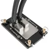 Conjunto de Montagem para Base de Dissipador de CPU SILVERSTONE XAC-MK-4710 — Suporte para Intel LGA4677 / LGA4710, preto, para XE360PDD / Série XE360
