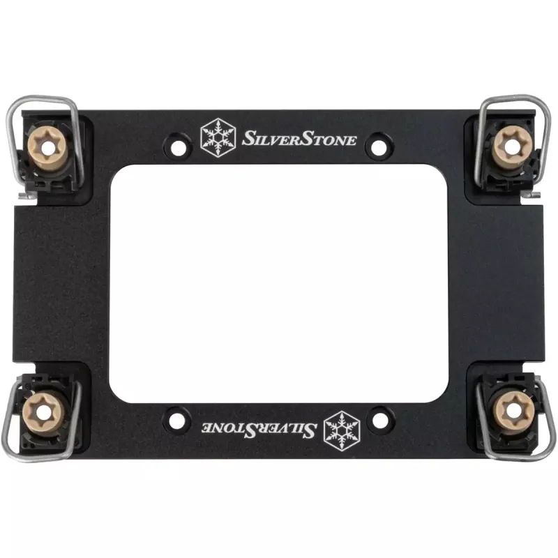 Conjunto de Montagem para Base de Dissipador de CPU SILVERSTONE XAC-MK-4710 — Suporte para Intel LGA4677 / LGA4710, preto, para XE360PDD / Série XE360