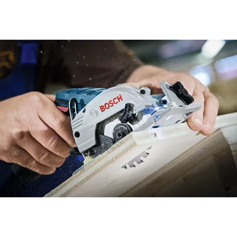 Bosch GKS 12V-26 Professional 06016A1001 serra circular a bateria, 12 V, lâmina de 85 mm, sem bateria e carregador, azul/preto
