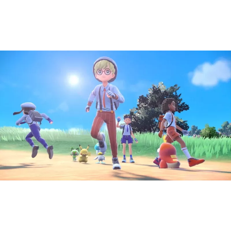 Nintendo Switch Pokémon Purpur Standard alemão, neerlandês, inglês, espanhol, francês, italiano, japonês, coreano Nintendo Switch