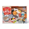 Melissa & Doug Flip & Fry conjunto de grelhar com alimentos de brincar com mudança de cor Water WOW!, brinquedo pré-escolar a partir dos 3 anos