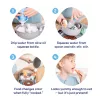 Melissa & Doug Simmer & Stir conjunto de fogão com alimentos de brincar com revelação de cor Water WOW, brinquedo pré-escolar a partir dos 3 anos