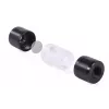 Sistema de refrigeração para computador Alphacool 29142 acetal acrílico preto transparente 1/4 polegadas