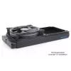 Sistema de refrigeração Alphacool 24831 silicone preto ventoinha 14cm