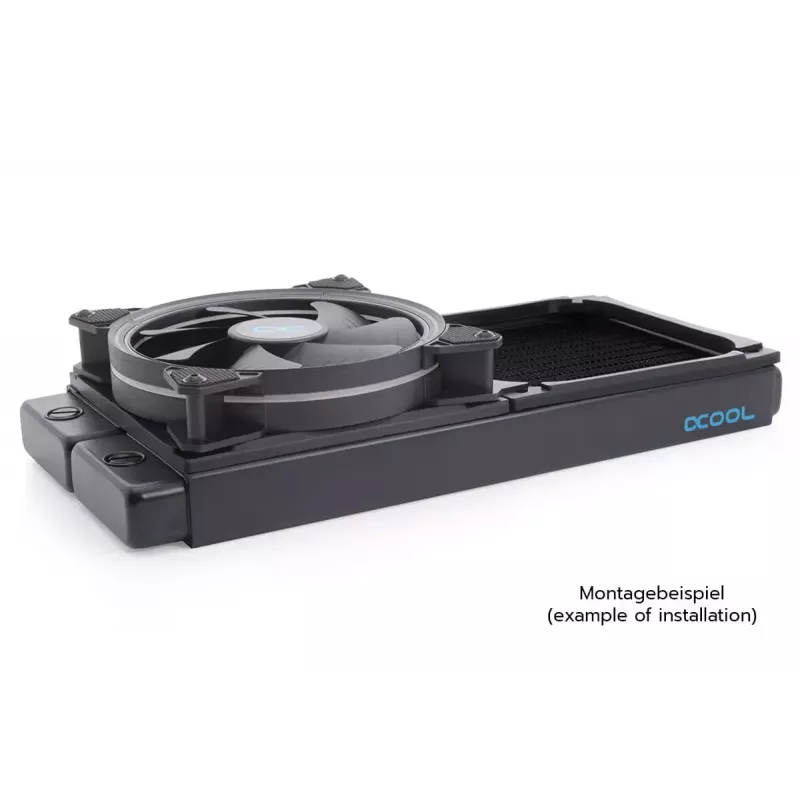 Sistema de refrigeração Alphacool 24831 silicone preto ventoinha 14cm