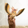 schleich BAYALA Fada em voo na coruja Glam, 5 ano(s), Elfos do Sol, Unicórnios & Fadas, multicolor, plástico