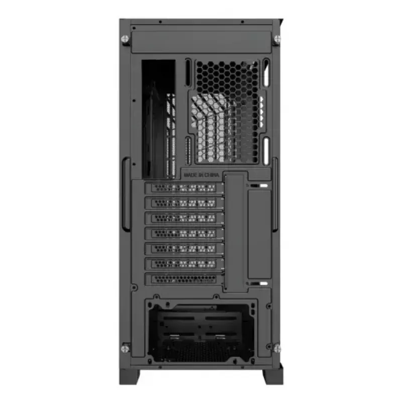 Caixa PC Midi Tower XILENCE Performance A+ BREEZE II — preto, vidro temperado, suporta ATX/Micro‑ATX/Mini‑ITX, 3x140mm frente, 1x120mm traseira