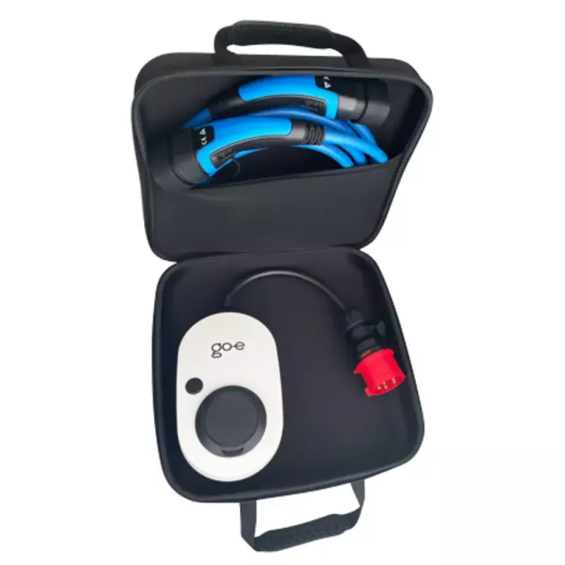 Bolsa de armazenamento go-e CH-10-09 acessório para estações de carregamento de veículos elétricos preto plástico 390x130x390mm