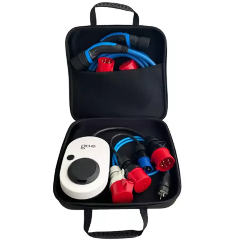 Bolsa de armazenamento go-e CH-10-09 acessório para estações de carregamento de veículos elétricos preto plástico 390x130x390mm