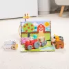 Melissa & Doug MDT BBN Blockables Farm GML, 2 ano(s), 56 unid., plástico, madeira