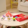 Kinetic Sand, conjunto de brincar SquishPizza forno de pizza que cresce, presentes criativos de Páscoa, inclui 1 lb de areia de brincar moldável & 5 ferramentas, artesanato de alimentos de brincar brinquedo para crianças