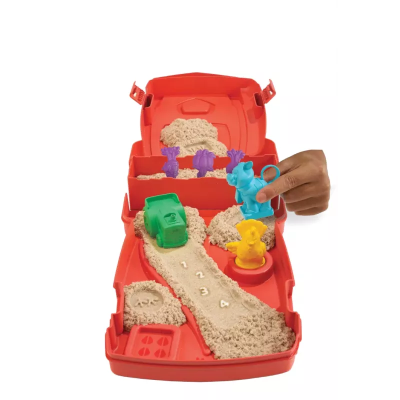 Spin Master Kinetic Sand - Conjunto Sandy Farm, areia de brincar