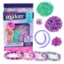 Conjunto de criação de pulseiras de bijutaria para criança Cool Maker Stack’d Heishi Pacote de expansão 1300 contas para 15 pulseiras