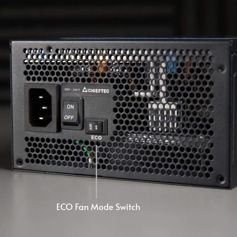 Chieftec Atmos Fonte de alimentação 750 W 20+4 pinos ATX ATX preto