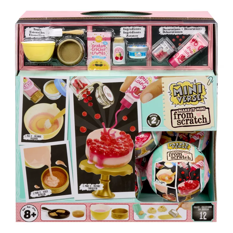 Miniverse Make It Mini From Scratch Série 2, 8 ano(s), multicolor, plástico
