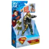 Figura de ação Superman Hammer of Boravia 6 polegadas, estilo do filme, inclui 2 acessórios, dourado/cinzento