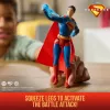 DC Comics, SUPERMAN Figura de ação Epic Strike, 15 cm de altura, estilo autêntico do filme, inclui 2 acessórios, brinquedo para rapazes e raparigas a partir dos 4 anos