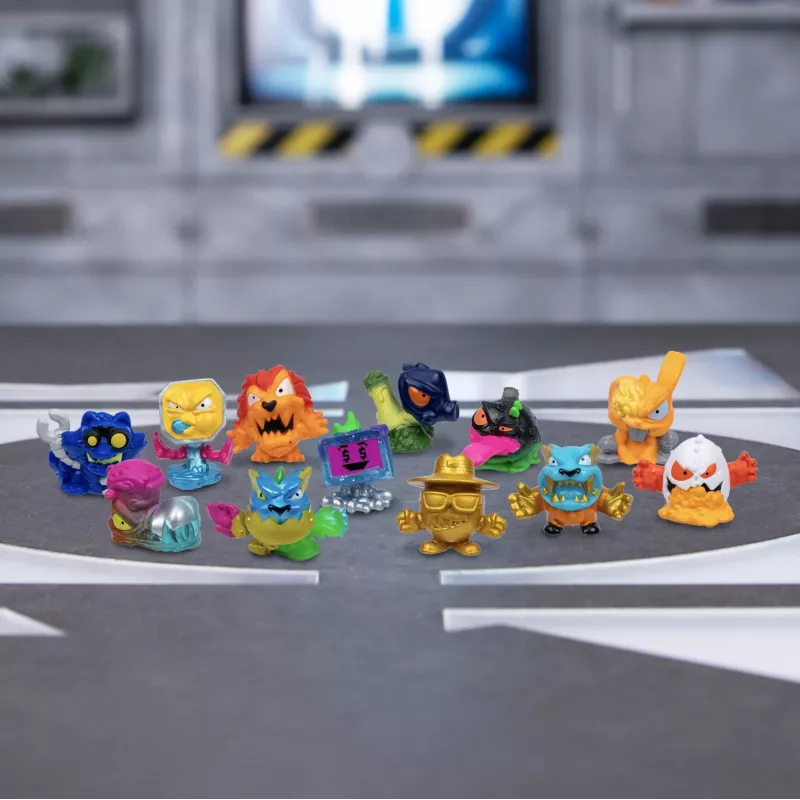 Moose Toys MrBeast Lab Swarms II Atomic Pack de 12, 5 Anos, Multicolor