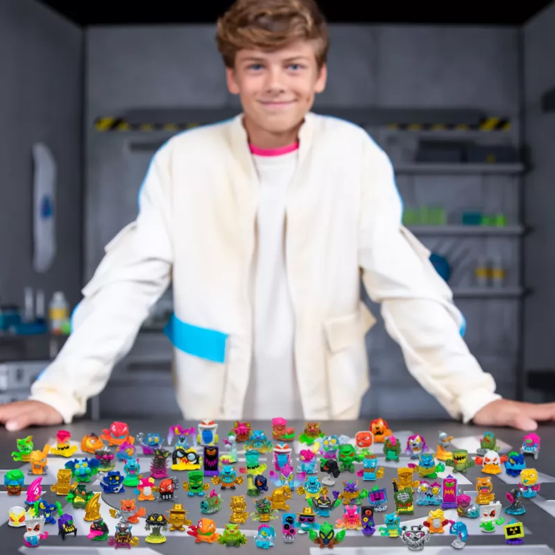 Moose Toys MrBeast Lab Swarms II Atomic Pack de 12, 5 Anos, Multicolor
