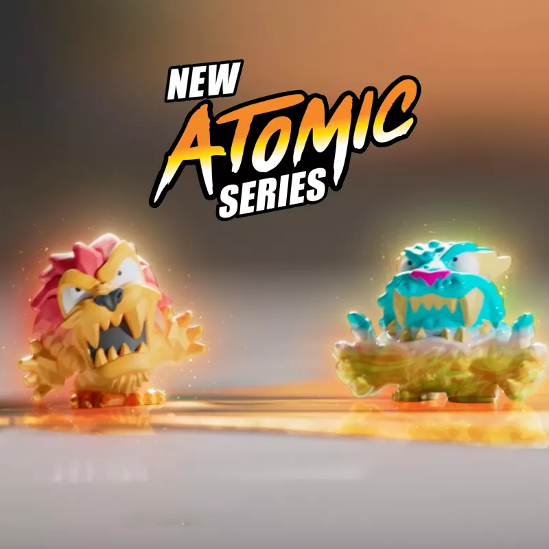 Moose Toys MrBeast Lab Swarms II Atomic Pack de 12, 5 Anos, Multicolor