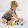 Melissa & Doug MDT MSK Latches Board Display GML, 3 ano(s), Madeira, Multicolor